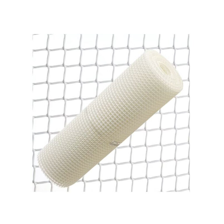 NovaGarden – Malla Plástica Cuadrada Blanca 1×5 m (0,5×0,5 cm)