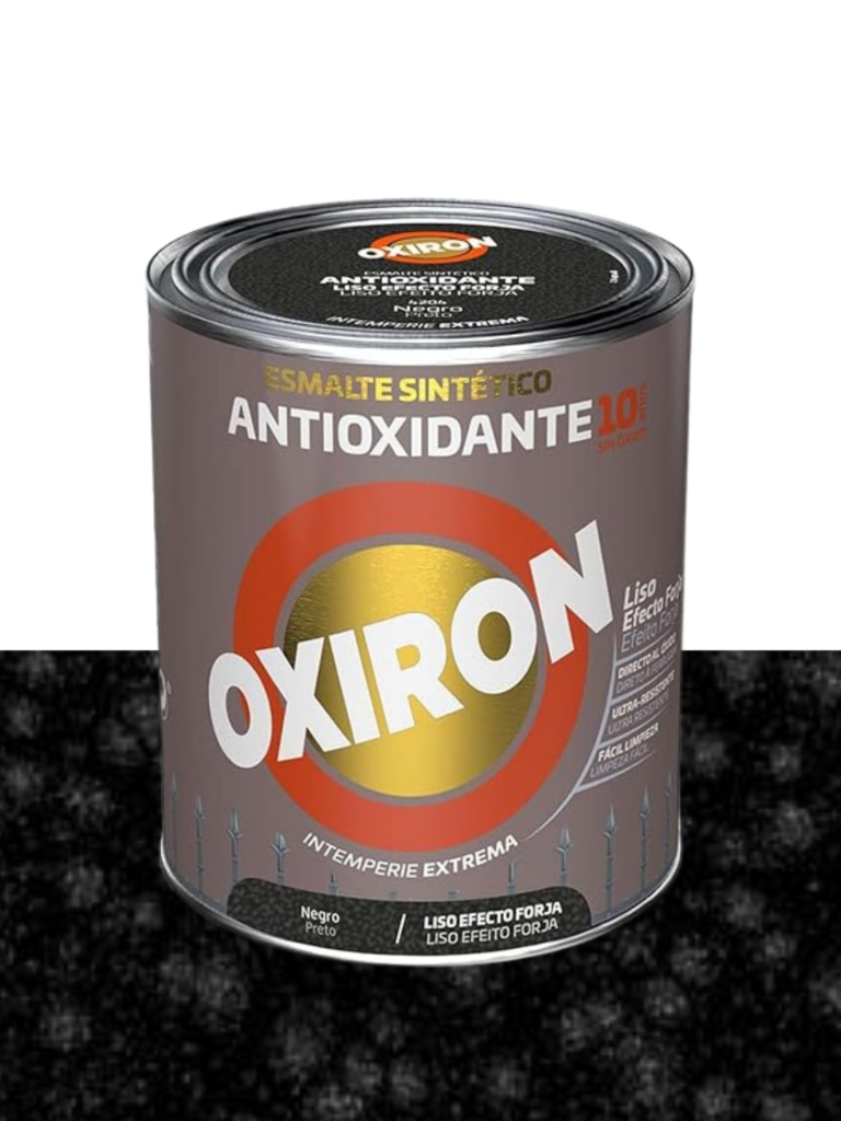 Titan ON Esmalte Antioxidante Efecto Martelé Negro 0,75 L