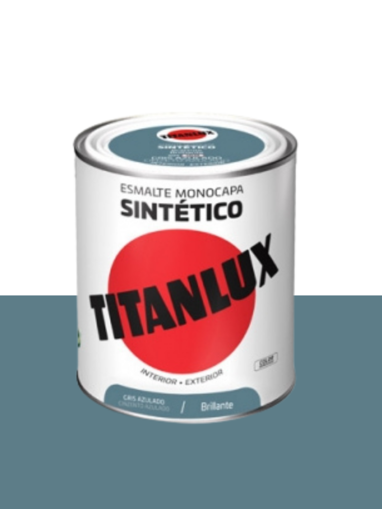 Titan TX Esmalte Sintético Brillante Gris Azulado 0510 – 750 ml