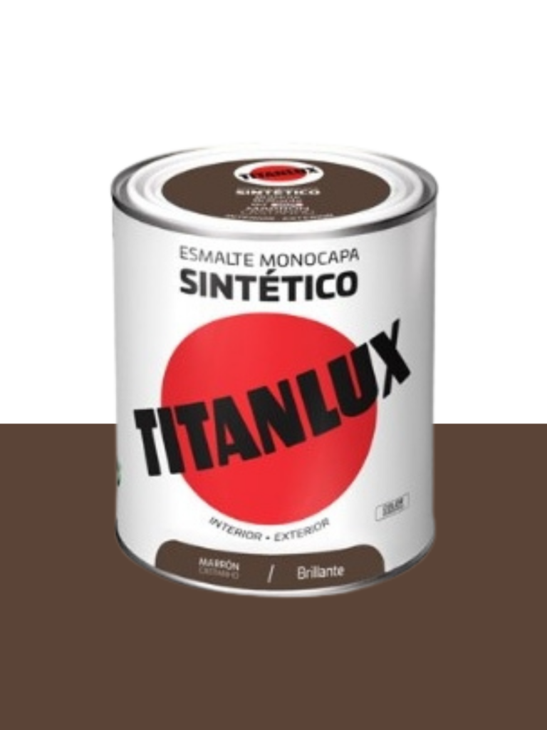 Titan TX Esmalte Sintético Brillante Marrón 0547 – 0,75 L