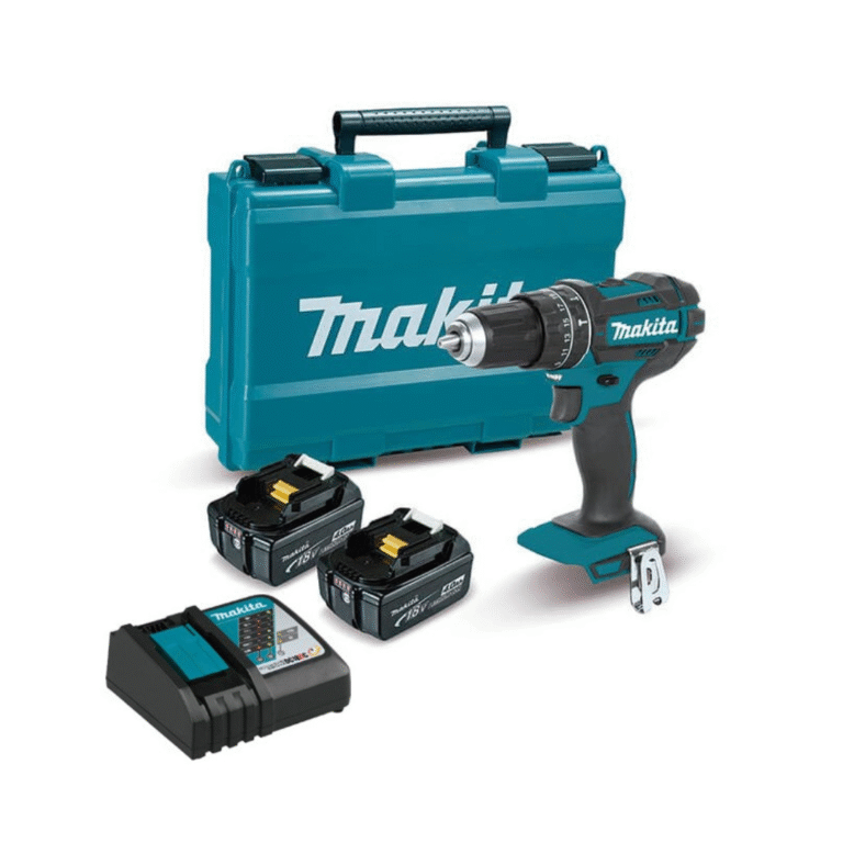 Lote Taladro Combinado LXT 18v • 62 Nm • 0 – 1.900 min⁻¹ DHP482RME MAKITA.