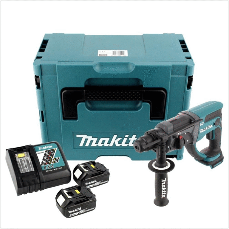 LOTE martillo perforador 2BL1850, DC18RC+MACKPACK TIPO 3 DHR202RTJ MAKITA