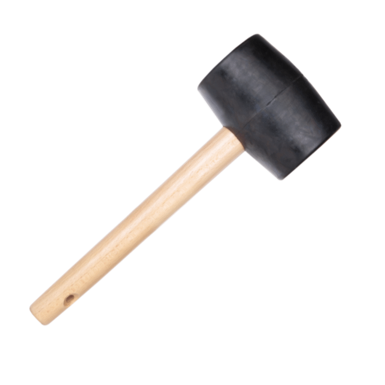 Maza de goma BLANCA 750 gr.