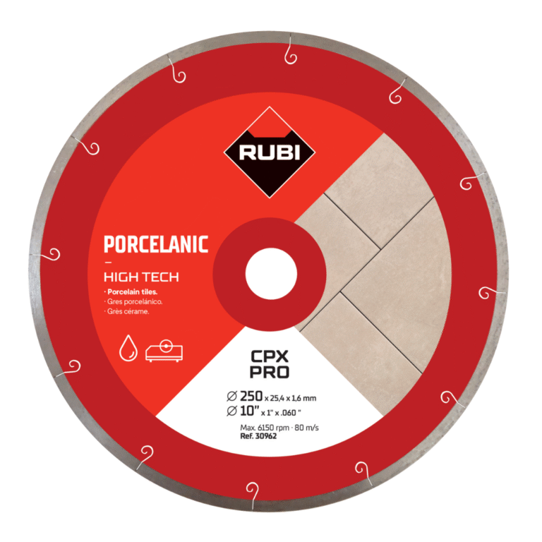 Disco diamante gres porcelánico J-SLOT CPX-250 PRO