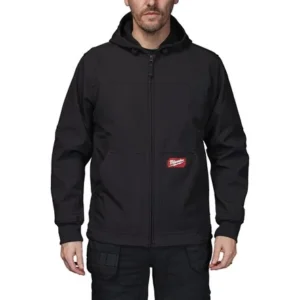 Chaqueta con Capucha Milwaukee Freeflex™ Softshell Negra