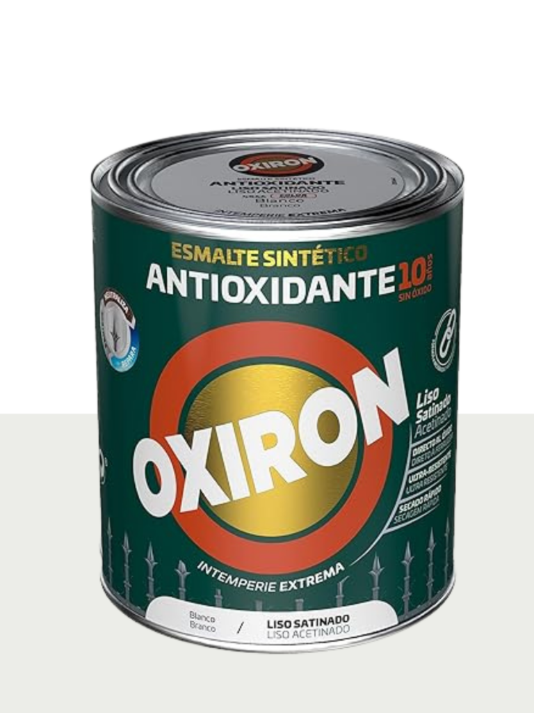 Esmalte Antioxidante Titan Oxiron Liso Satinado Blanco 750 ml