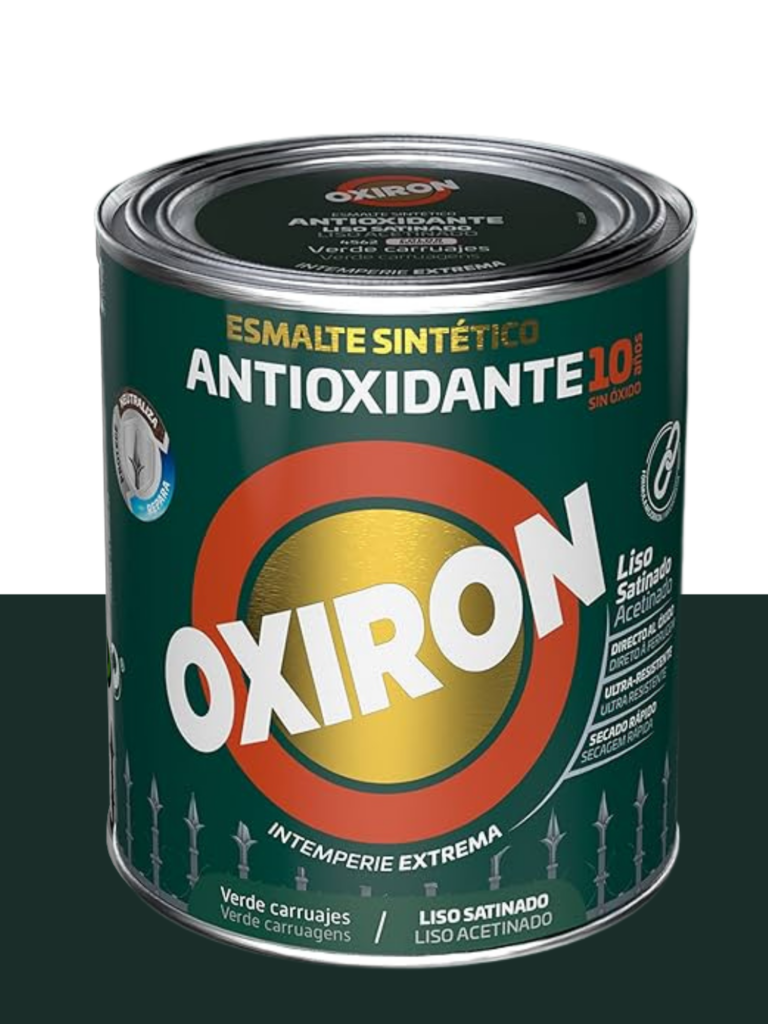 Esmalte Antioxidante Titan Oxiron Liso Forja Negro 750 ml