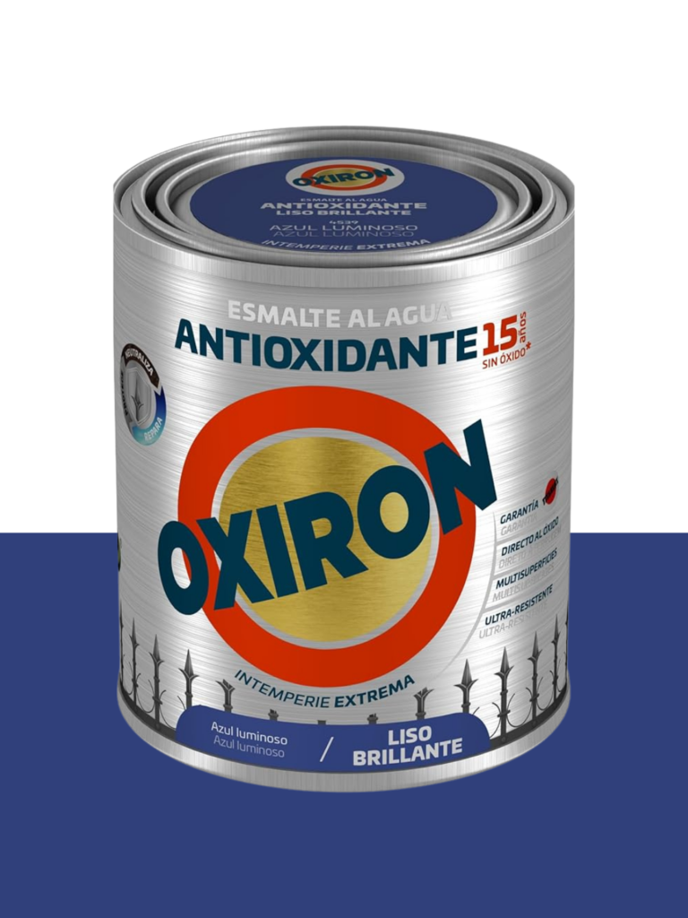 Titan Oxiron Esmalte Antioxidante Liso Brillante Azul Luminoso 750 ml Titan Oxiron Esmalte Antioxidante Liso Brillante Azul Luminoso 750 ml