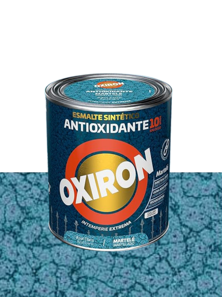 Titan ON Esmalte Antioxidante Efecto Martelé Azul Claro 0,75 L