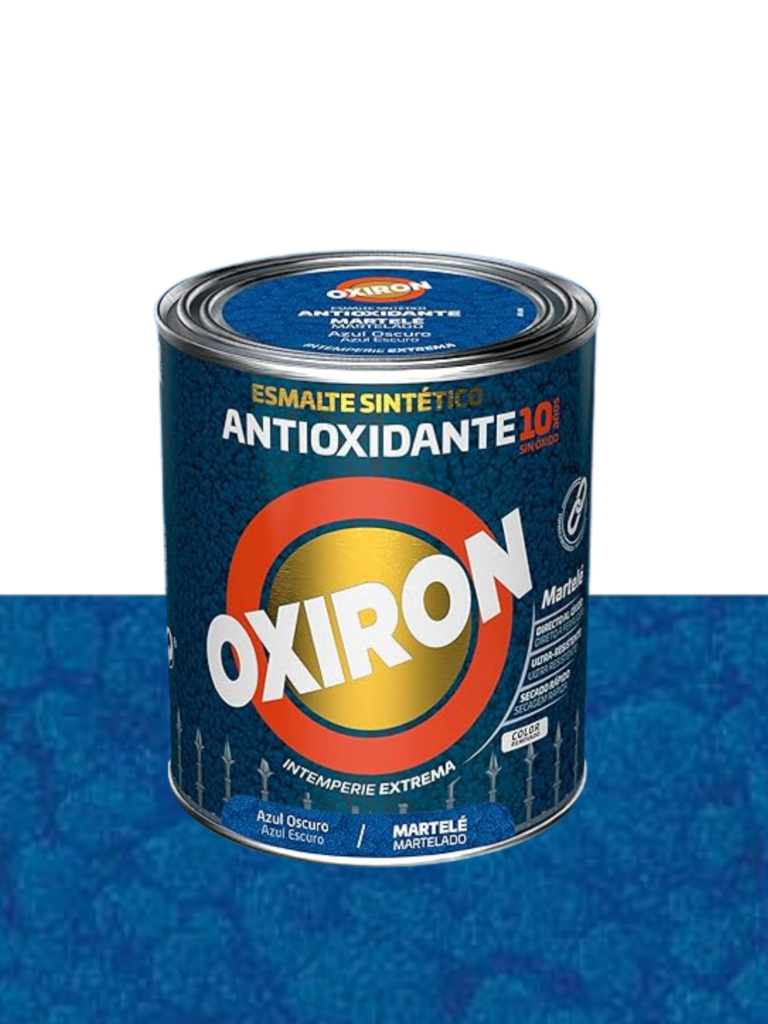 Titan ON Esmalte Antioxidante Efecto Martelé Azul Oscuro 0,75 L