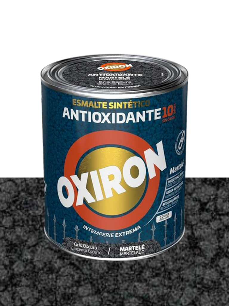 Titan ON Esmalte Antioxidante Efecto Martelé Girs Oscuro 0,75 L