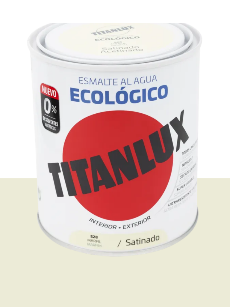 Titan TX Esmalte Sintético Brillante Marfil 0528 – 0,75 L