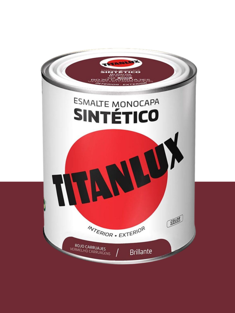 Titan TX Esmalte Sintético Brillante Rojo Carruaje 0560 0,75 L