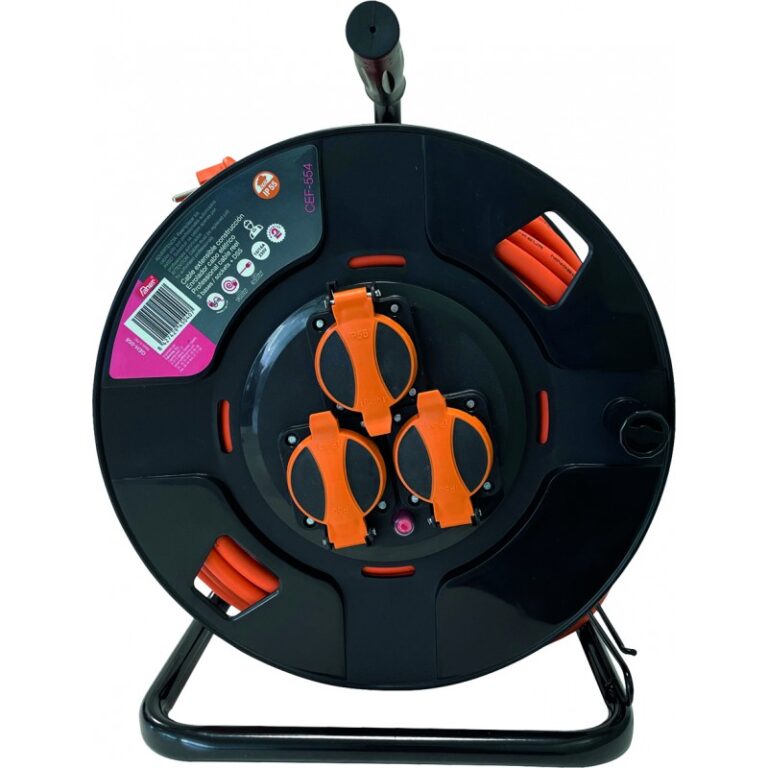 Alargadera Extensible 50 m 3×1,5 mm² con Tapa y Protección IP55 – CEF-552