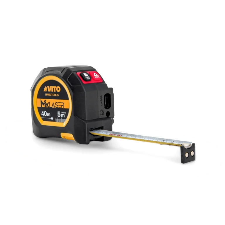 FLEXÓMETRO CON MEDIDOR LÁSER 40M Ref. VIFMML40
